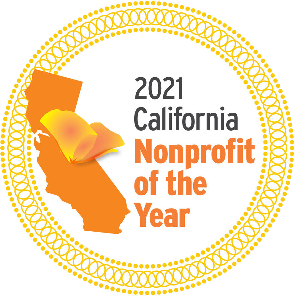 2021 California Nonprofit of the Year Badge