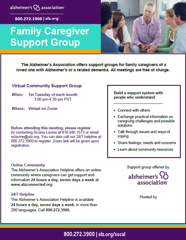 Alz Assoc Support Group Sept 2022